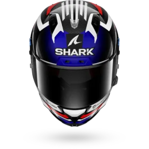 CASCO SHARK AERON GP FIM Firstlap Carbon Blue Red
