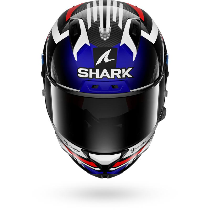 CASCO SHARK AERON GP FIM Firstlap Carbon Blue Red