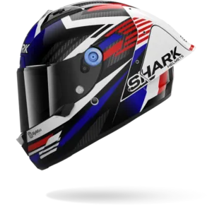 CASCO SHARK AERON GP FIM Firstlap Carbon Blue Red