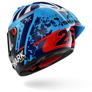 CASCO SHARK AERON GP FIM RACING #1 REPLICA RAUL FERNANDEZ Blue Blue White