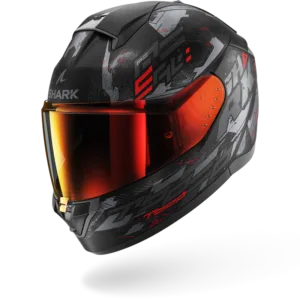 CASCO SHARK RIDILL 2 Molokai Matte Black Anthracite Red