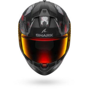 CASCO SHARK RIDILL 2 Molokai Matte Black Anthracite Red
