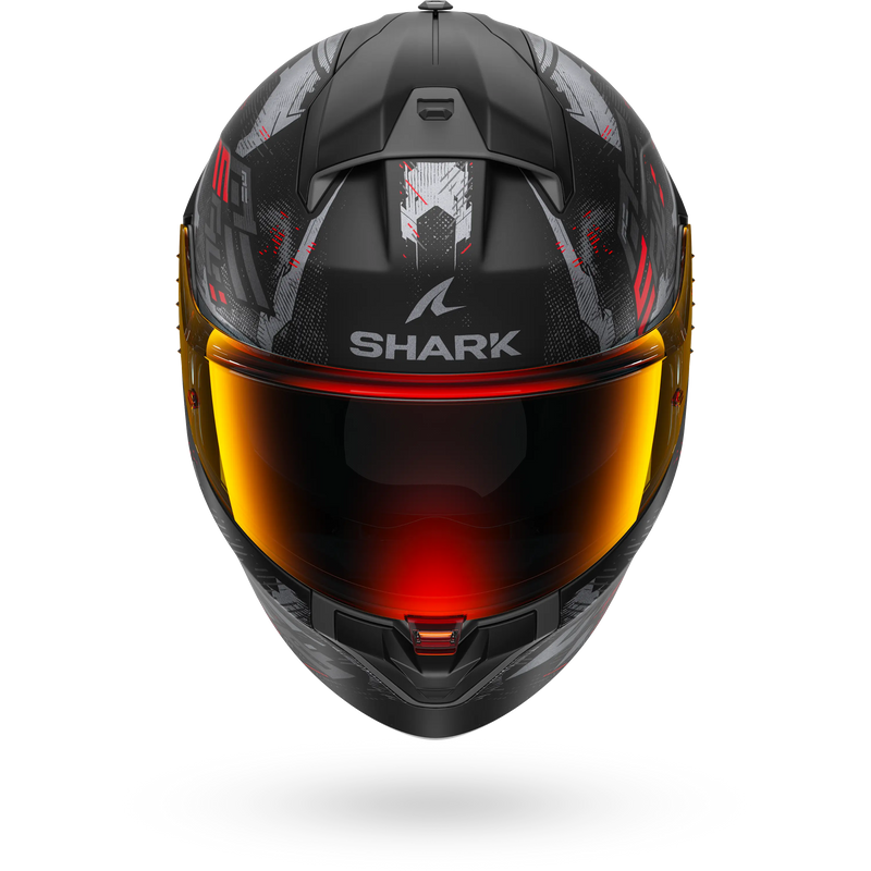 CASCO SHARK RIDILL 2 Molokai Matte Black Anthracite Red