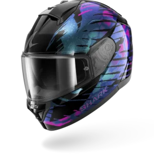 CASCO SHARK RIDILL 2 REPTAIA Black Violet Glitter