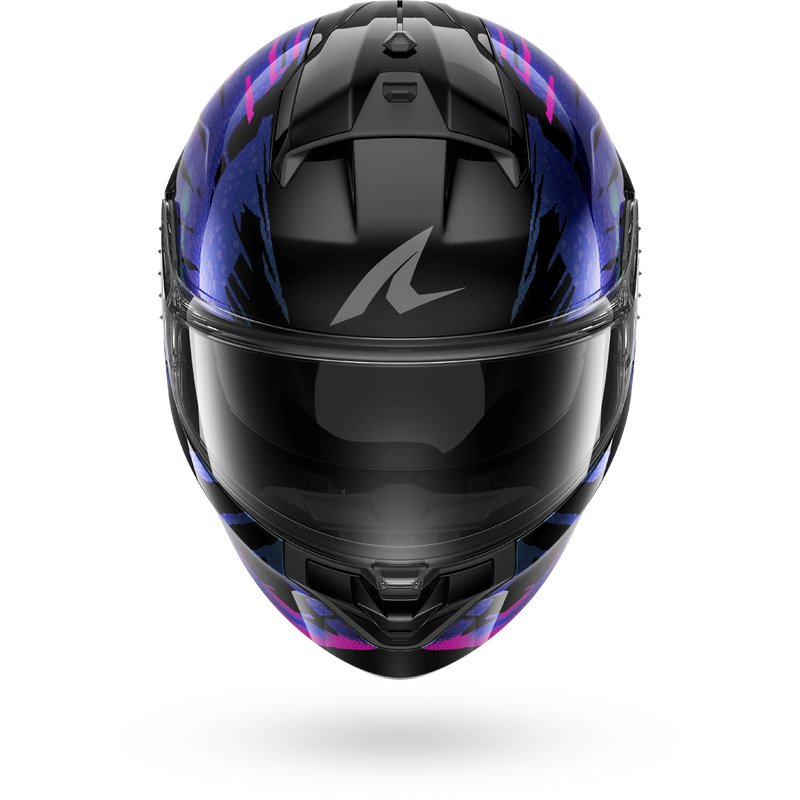 CASCO SHARK RIDILL 2 REPTAIA Black Violet Glitter