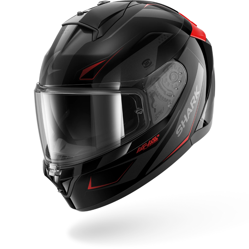 CASCO SHARK RIDILL 2 MEKARIUM Black Anthracite Red