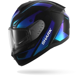 CASCO SHARK RIDILL 2 MEKARIUM Mat Black Blue Blue