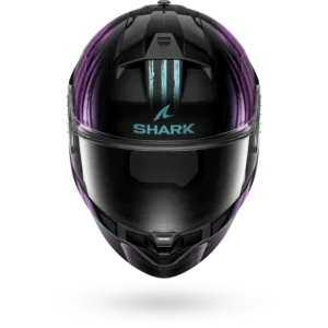 CASCO SHARK RIDILL 2 Assya Black Glitter Black