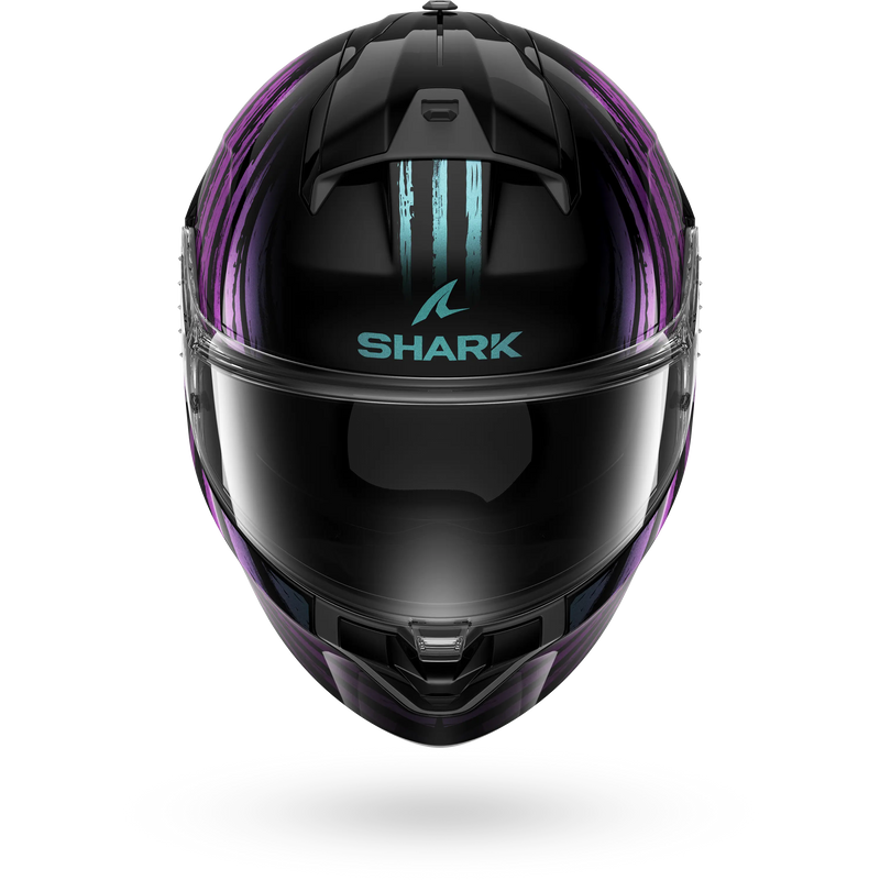 CASCO SHARK RIDILL 2 Assya Black Glitter Black