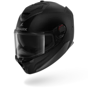 CASCO SHARK SPARTAN GT PRO CARBON Blank Matte Black Matte