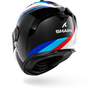 CASCO SHARK SPARTAN GT PRO CARBON Dokhta Carbon White Blue