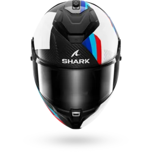 CASCO SHARK SPARTAN GT PRO CARBON Dokhta Carbon White Blue