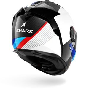 CASCO SHARK SPARTAN GT PRO CARBON Dokhta Carbon White Blue