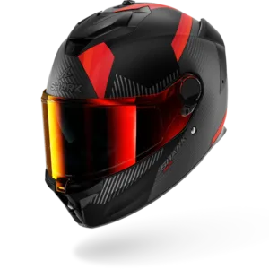 CASCO SHARK SPARTAN GT PRO CARBON Dokhta Matte Carbon Orange Anthracite