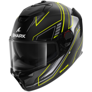 CASCO SHARK SPARTAN GT PRO CARBON Toryan Matte Black Yellow Anthracite