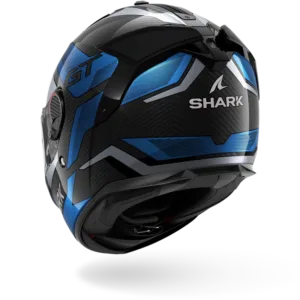 CASCO SHARK SPARTAN GT PRO CARBON Ritmo Carbon Blue Chrome