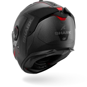 CASCO SHARK SPARTAN GT PRO CARBON MEKARIUM Mat Carbon Anthracite Red