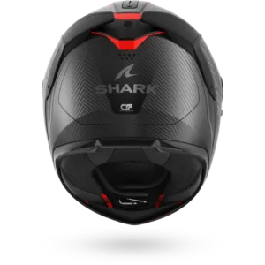 CASCO SHARK SPARTAN GT PRO CARBON MEKARIUM Mat Carbon Anthracite Red