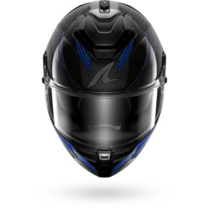 CASCO SHARK SPARTAN GT PRO CARBON AXIUM Carbon Anthracite Blue