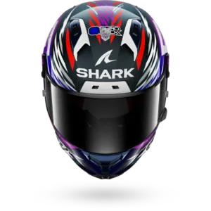 CASCO SHARK AERON-GP FIM 2 RACING #2 REPLICA ZARCO SIGNATURE 2026 Carbon Violet Chrom