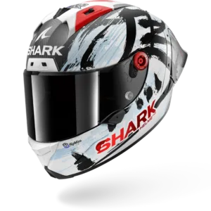 CASCO SHARK AERON-GP FIM 2 REPLICA ZARCO SUZUKA 2026 Carbon White Black