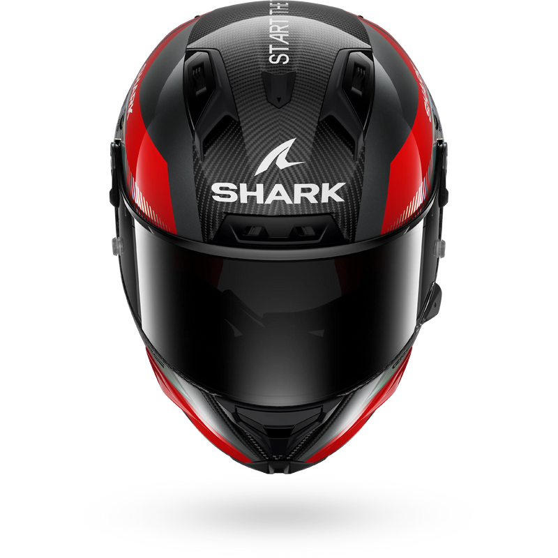 CASCO SHARK AERON-GP FIM 2 MOTOGP Carbon Red Chrom