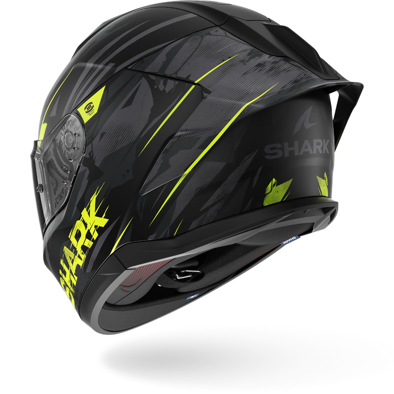 CASCO SHARK SKWAL CUP INKRIDER Black Anthracite Yellow