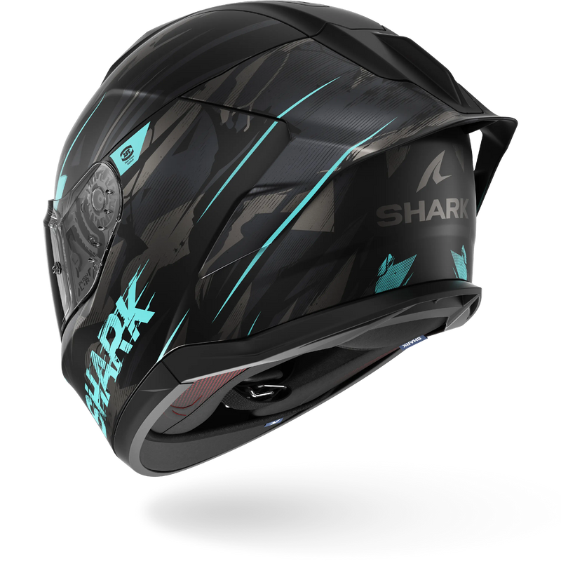 CASCO SHARK SKWAL CUP INKRIDER Black Silver Blue
