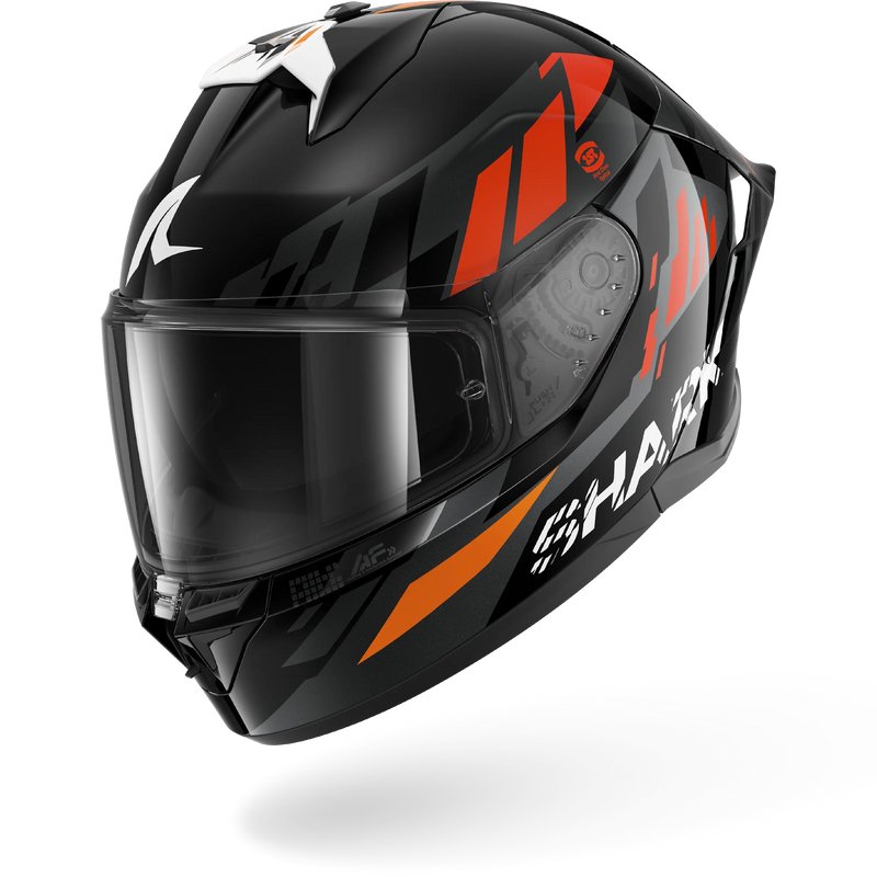 CASCO SHARK SKWAL CUP RACEBLOCK Black Anthracite Orange