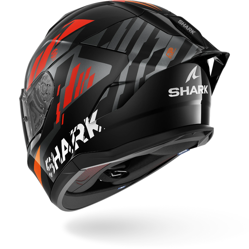 CASCO SHARK SKWAL CUP RACEBLOCK Black Anthracite Orange