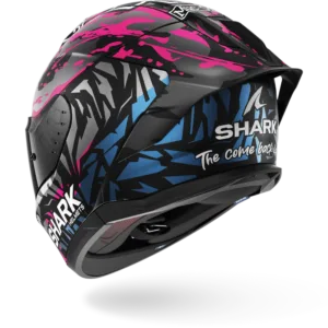 CASCO SHARK SKWAL CUP REPLICA REDDING Mat Black Violet Blue