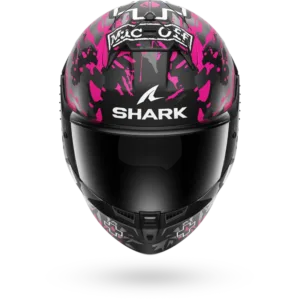 CASCO SHARK SKWAL CUP REPLICA REDDING Mat Black Violet Blue