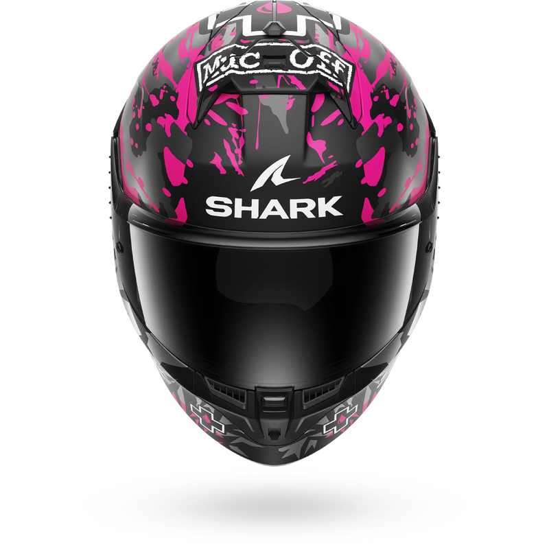 CASCO SHARK SKWAL CUP REPLICA REDDING Mat Black Violet Blue