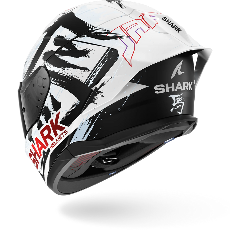 CASCO SHARK SKWAL CUP REPLICA ZARCO SUZUKA Black White Black