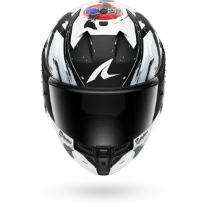 CASCO SHARK SKWAL CUP REPLICA ZARCO SUZUKA Black White Black