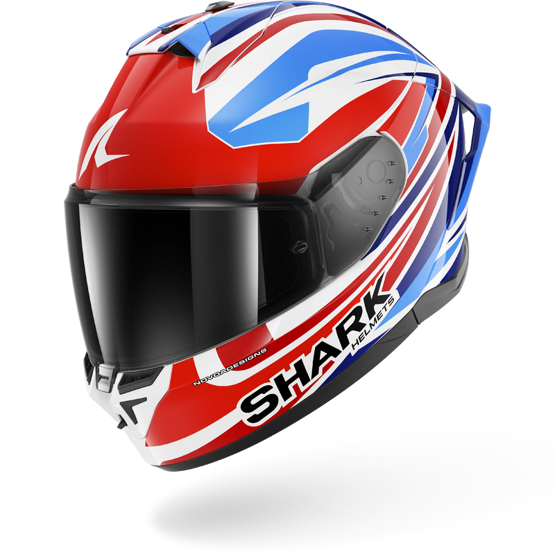 CASCO SHARK SKWAL CUP REPLICA O'SHEA White Red Blue