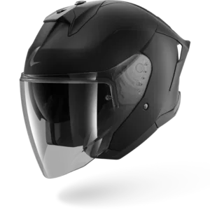 CASCO SHARK SKWAL JET CUP BLANK Mat Black Mat