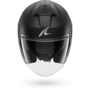 CASCO SHARK SKWAL JET CUP BLANK Mat Black Mat