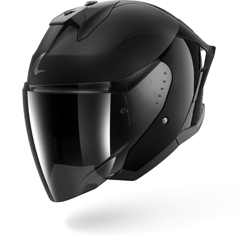 CASCO SHARK SKWAL JET CUP DARK SHADOW DUAL Black