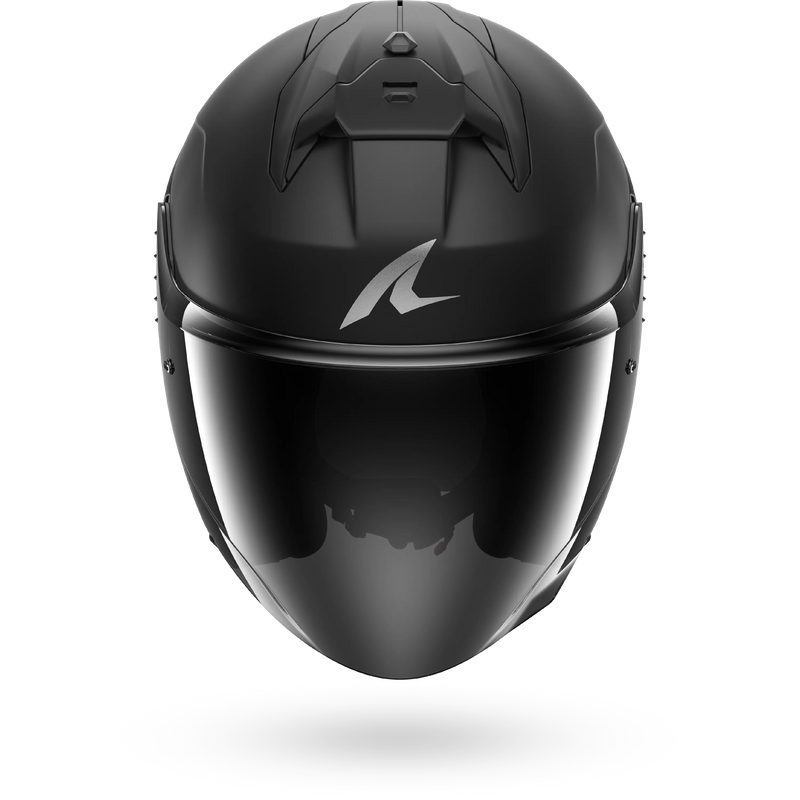 CASCO SHARK SKWAL JET CUP DARK SHADOW Mat Black Mat
