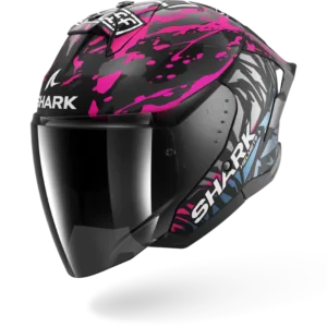 CASCO SHARK SKWAL JET CUP REPLICA REDDING Mat Black Violet Blue