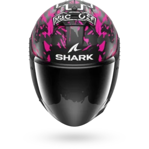 CASCO SHARK SKWAL JET CUP REPLICA REDDING Mat Black Violet Blue