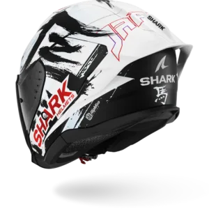 CASCO SHARK SKWAL JET CUP REPLICA ZARCO SUZUKA Black White Black