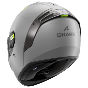CASCO SHARK SPARTAN RS Blank Matte SP Silver Yellow Silver
