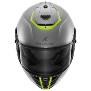 CASCO SHARK SPARTAN RS Blank Matte SP Silver Yellow Silver