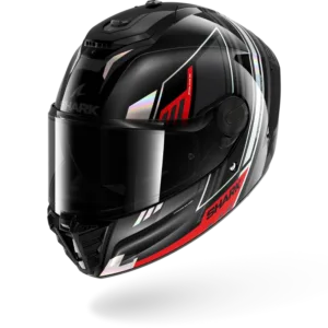 CASCO SHARK SPARTAN RS Byrhon Black Iridescent Red