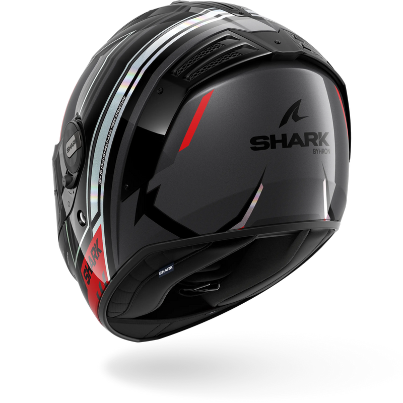 CASCO SHARK SPARTAN RS Byrhon Black Iridescent Red