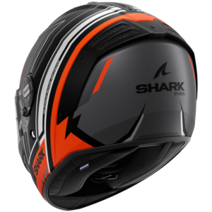 CASCO SHARK SPARTAN RS Byrhon Black Orange Chrome