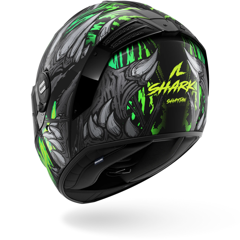 CASCO SHARK SPARTAN RS Shaytan Black Green Anthracite