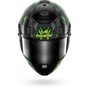 CASCO SHARK SPARTAN RS Shaytan Black Green Anthracite